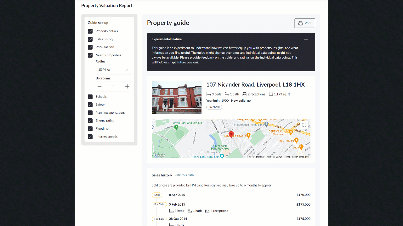 Generating a property valuation report.gif