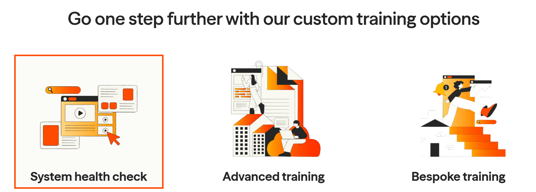 Custom training - system health check.png