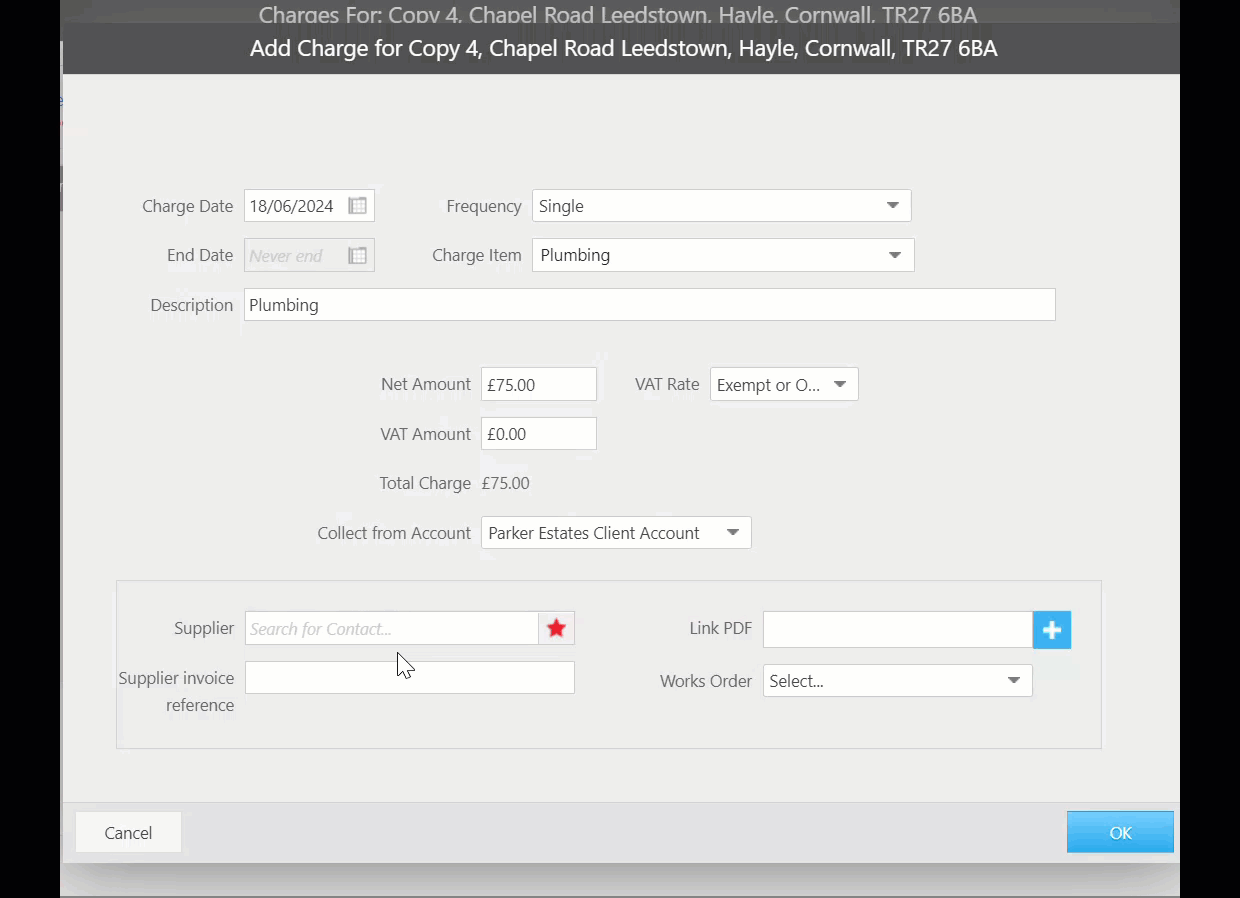 Raising an expense charge on a property.gif