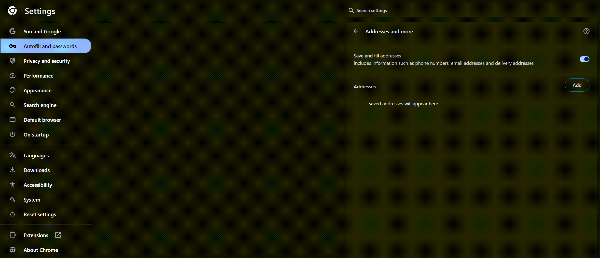 Enabling browser autofill to quickly complete Support tickets Chrome.png