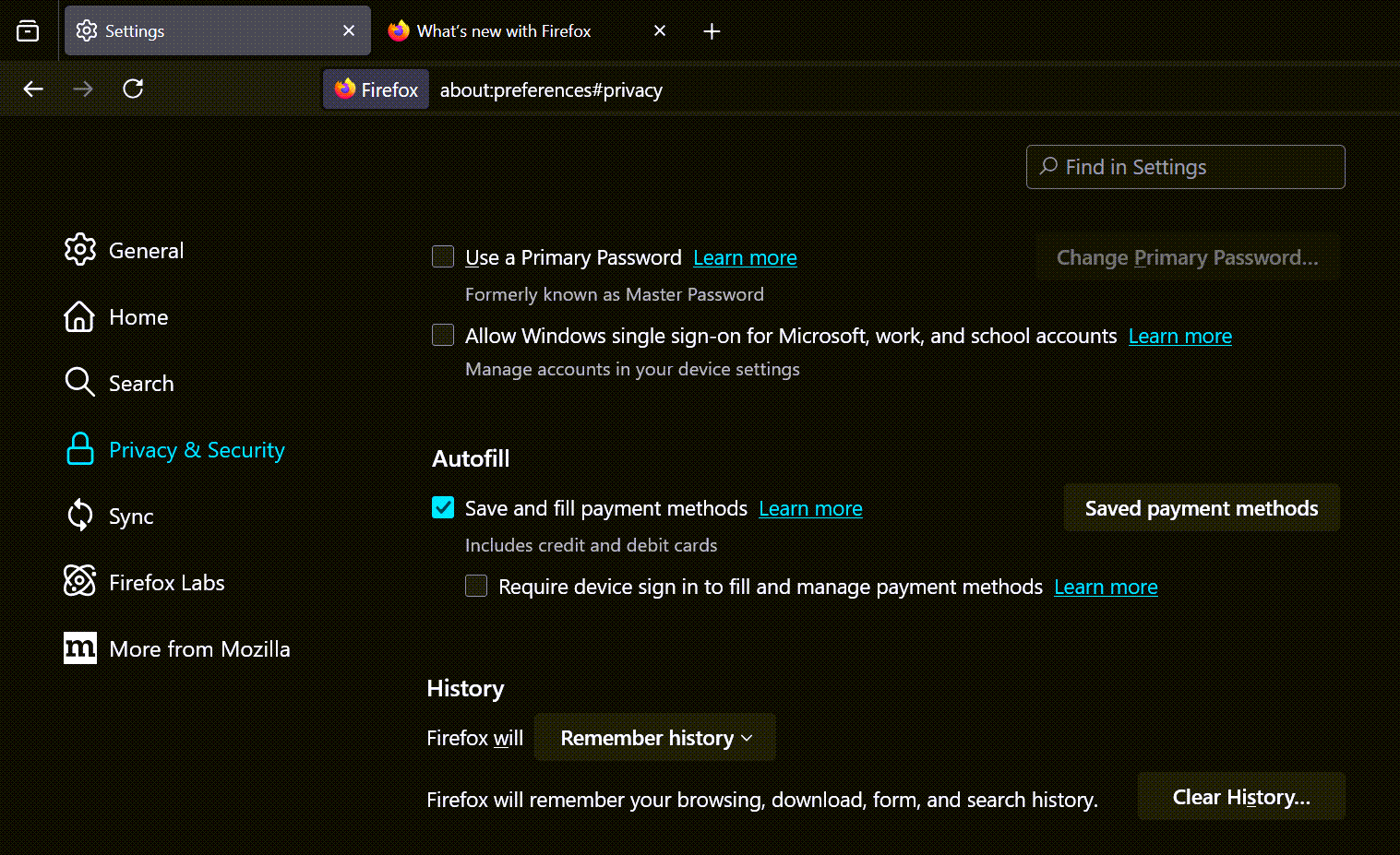 Enabling browser autofill to quickly complete Support tickets Firefox.png