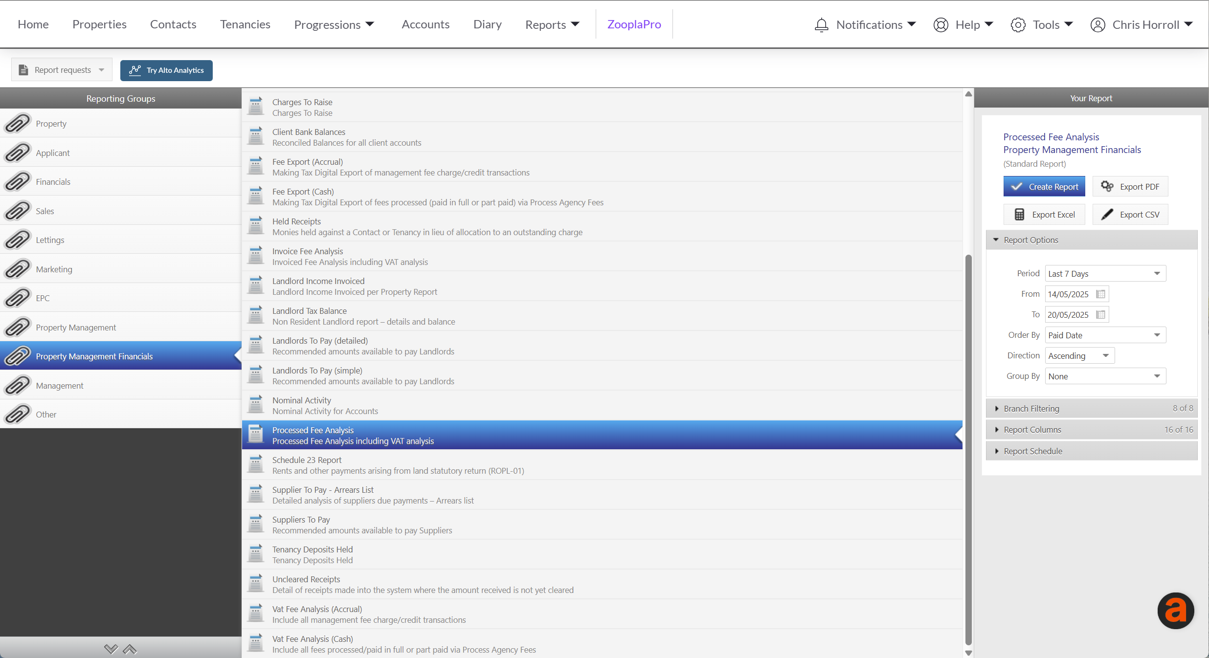 Processed Fee Analysis report.png