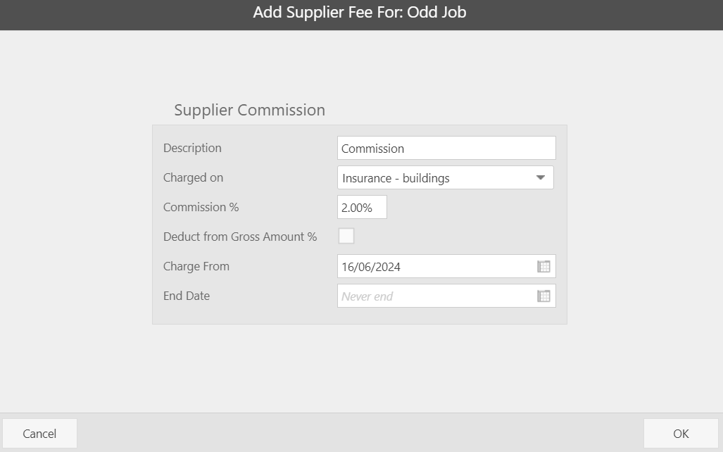 Raising and taking commission from a supplier payment.png