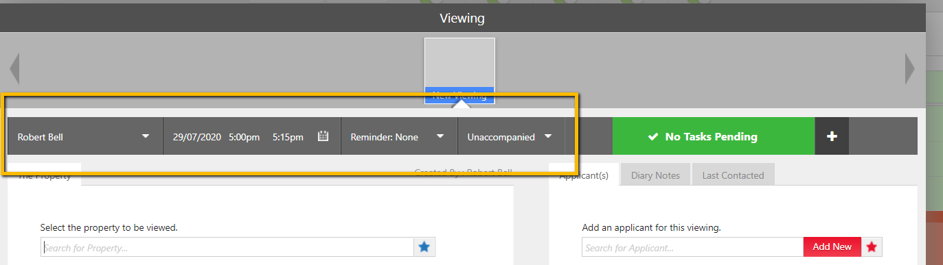 Booking a viewing via the diary 1.png