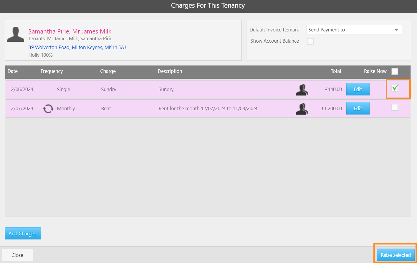 Raising a tenancy expense charge that's payable to a landlord2.png