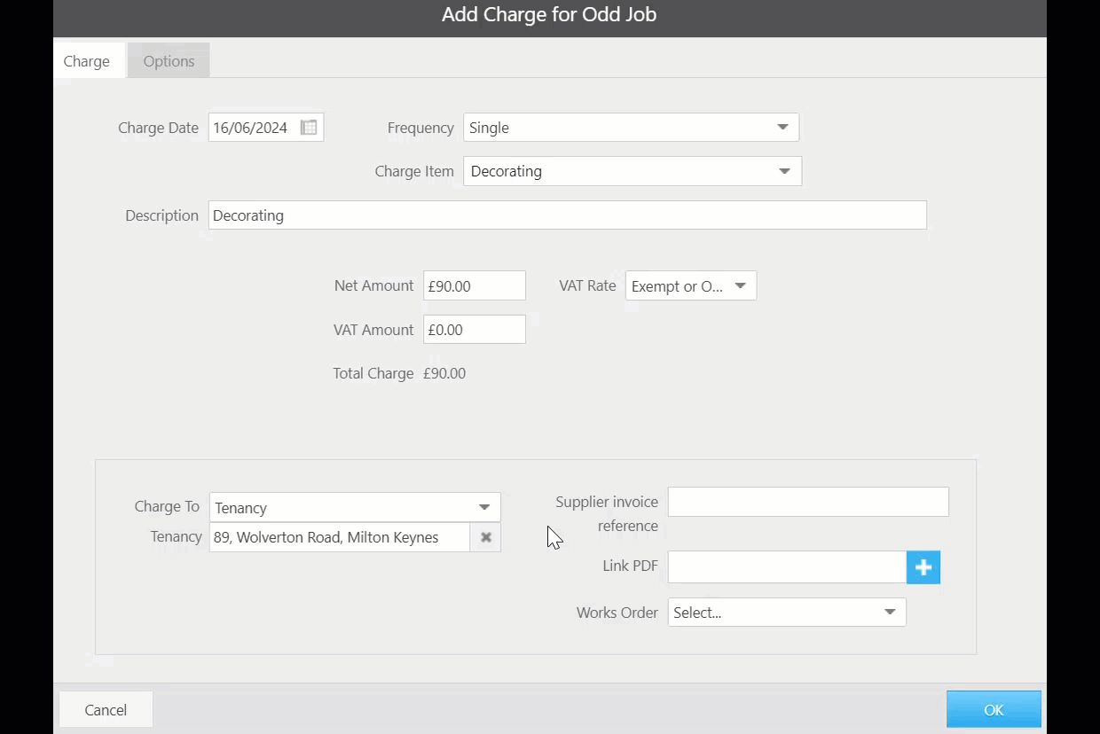Raising an expense charge to a supplier duplicate invoice.gif
