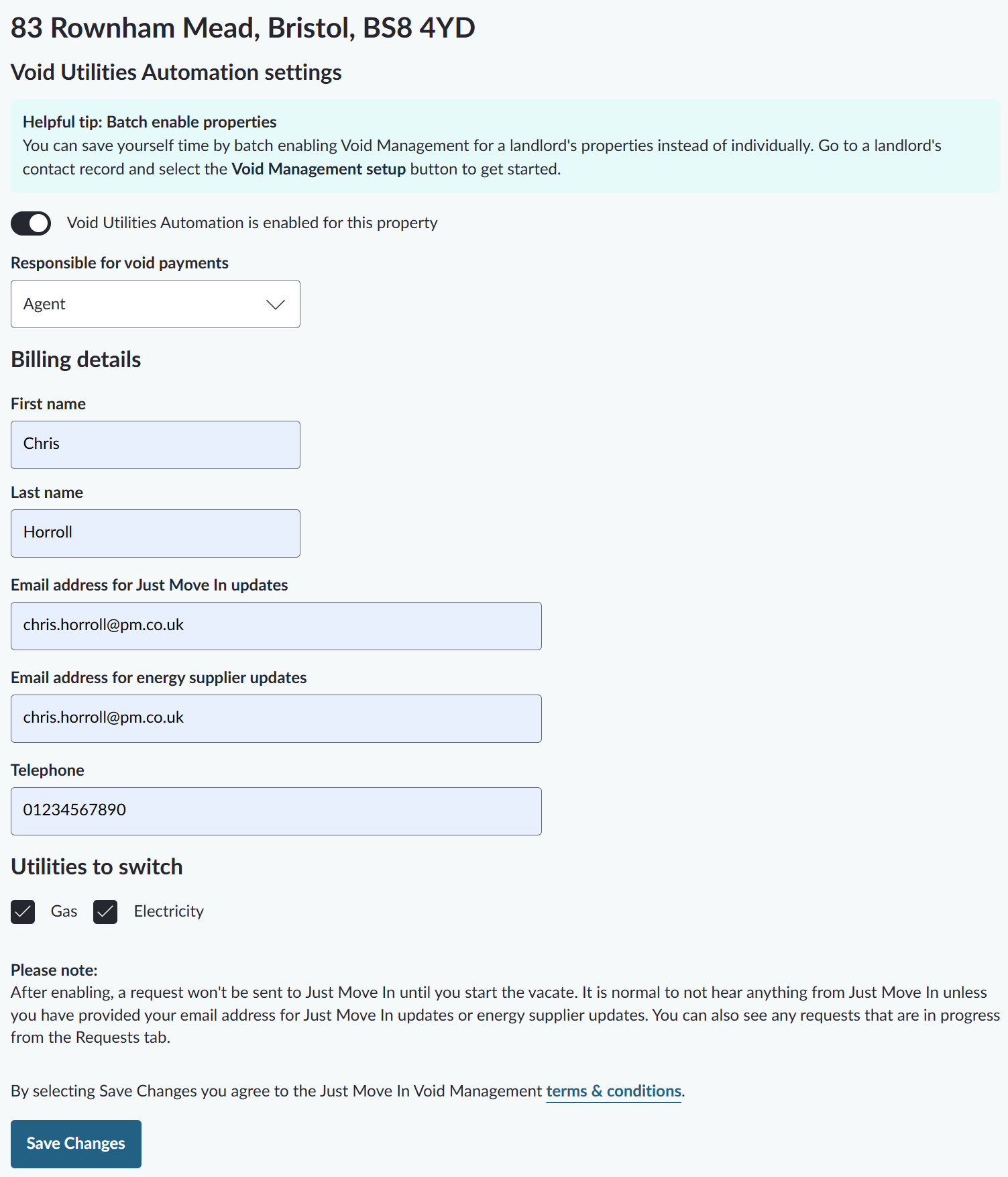 Enabling Void Utilities Automation for an individual property from a property record2.png