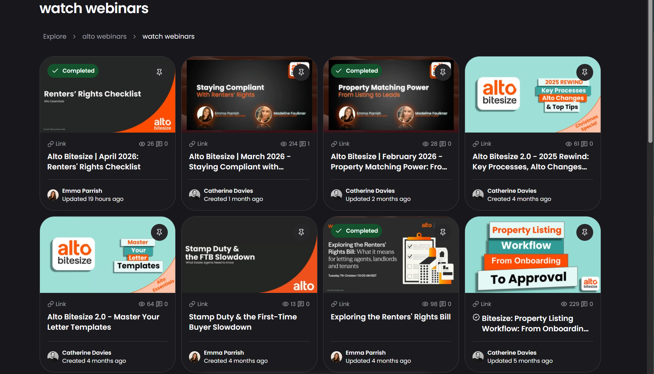 Alto Bitesize Watch webinars.png