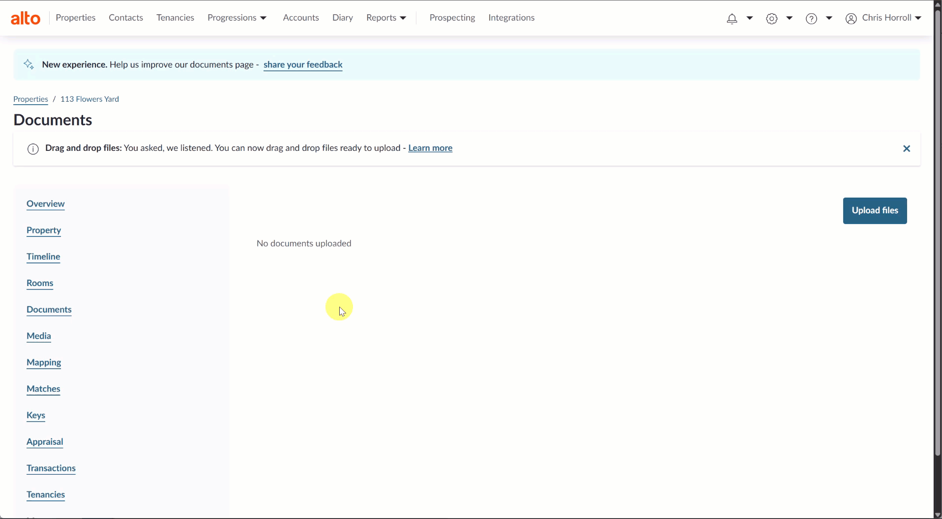 Uploading documents to a property.gif