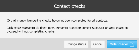 Changing the status of a property sales contact check.png