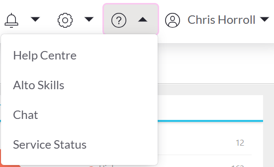 Accessing the Help Centre dropdown.png
