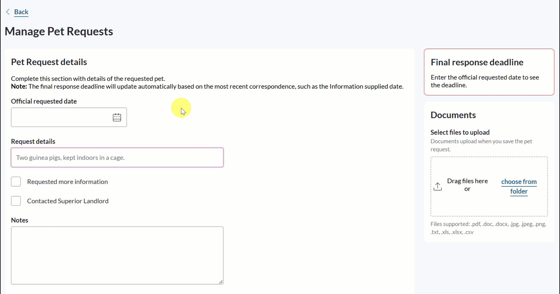 Final response deadline panel on a pet request.gif